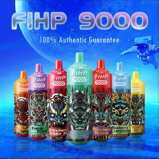 9k Puffs Fruit Flavor Option