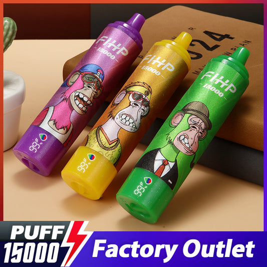 Electronic Cigarette Puff Peach Ice Flavor Variant