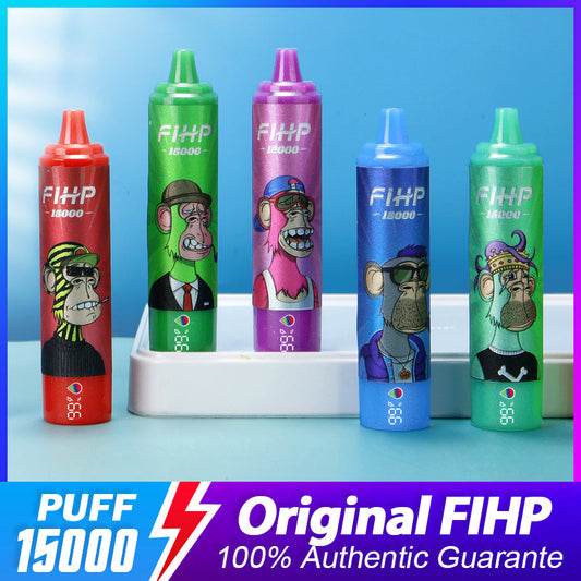 The Traveler's Ultimate Companion: FIHP's 15,000-Puff Disposable E-Cigarettes
