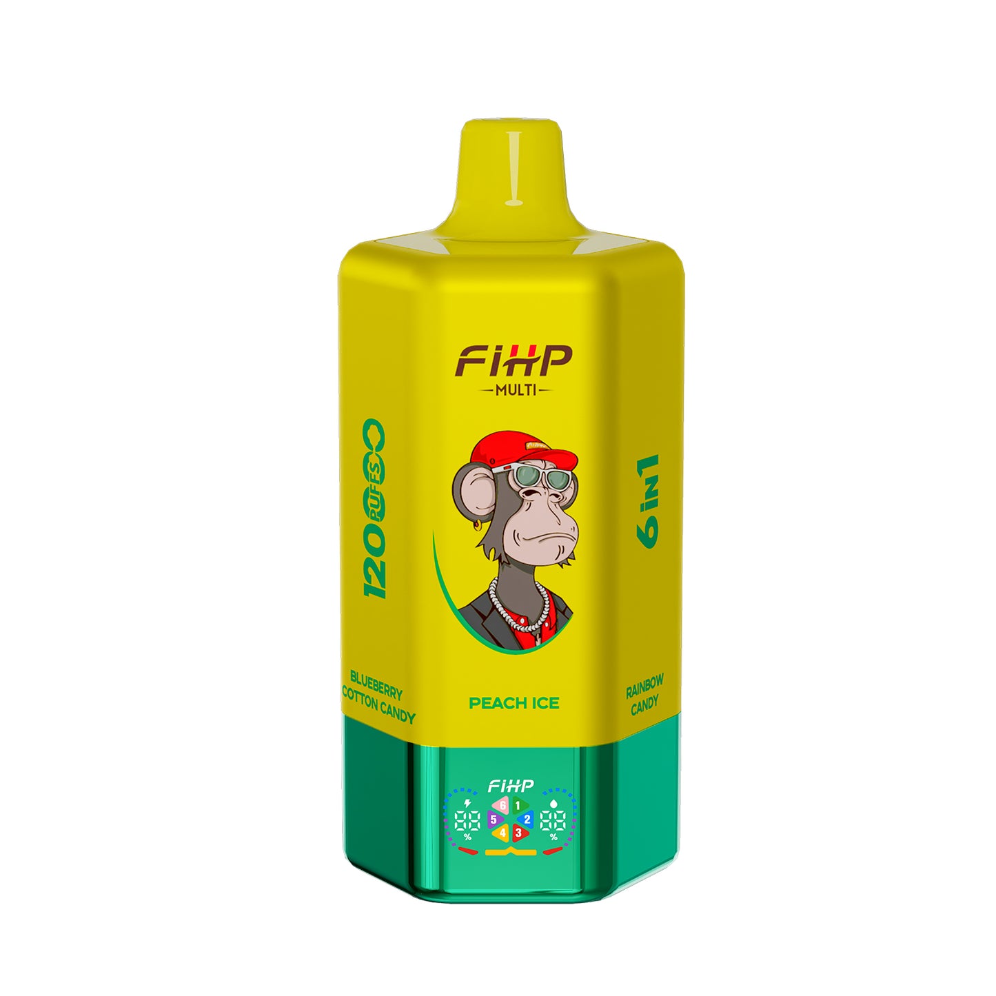 FIHP 120k Puffs 6in1 Multi tastes Vape