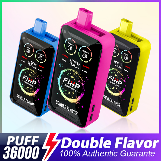 36000 Puffs Dual Flavor Cartridge System