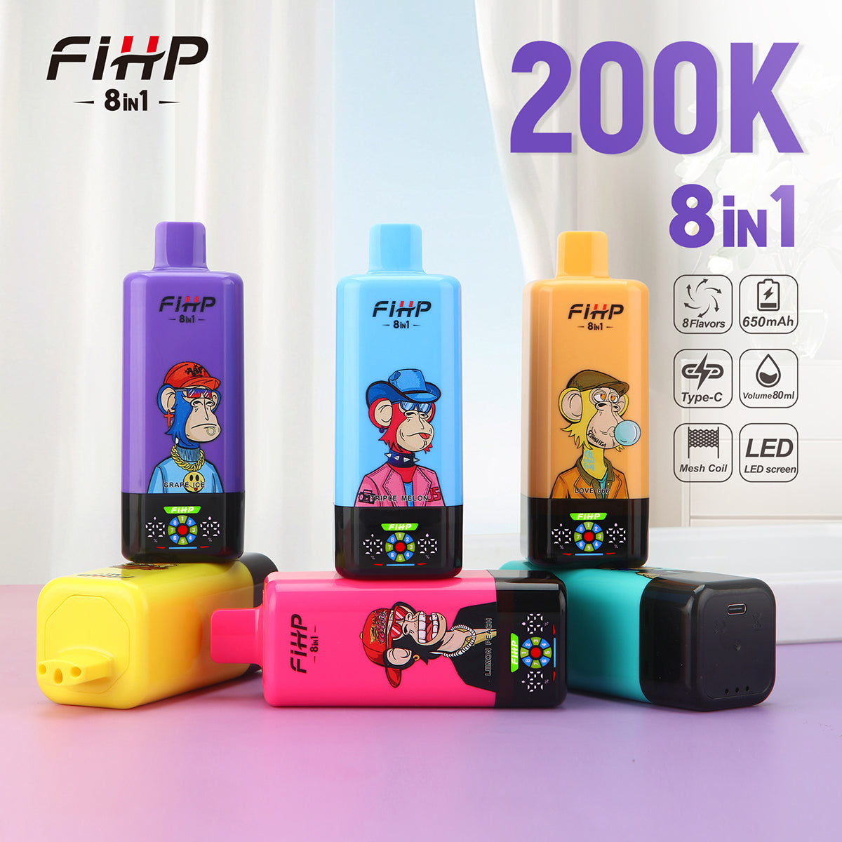 FIHP 200k puffs Vape