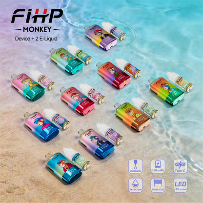 FIHP 30,000 Puffs Monkey Refiilable Vape
