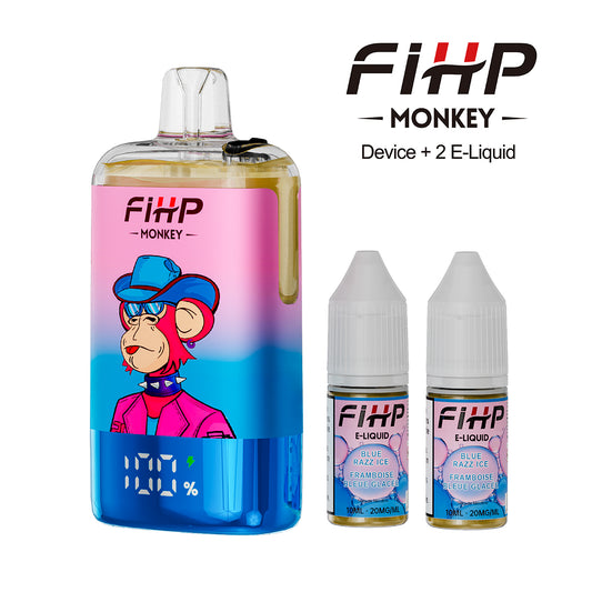 FIHP 30,000 Puffs Monkey Refiilable Vape
