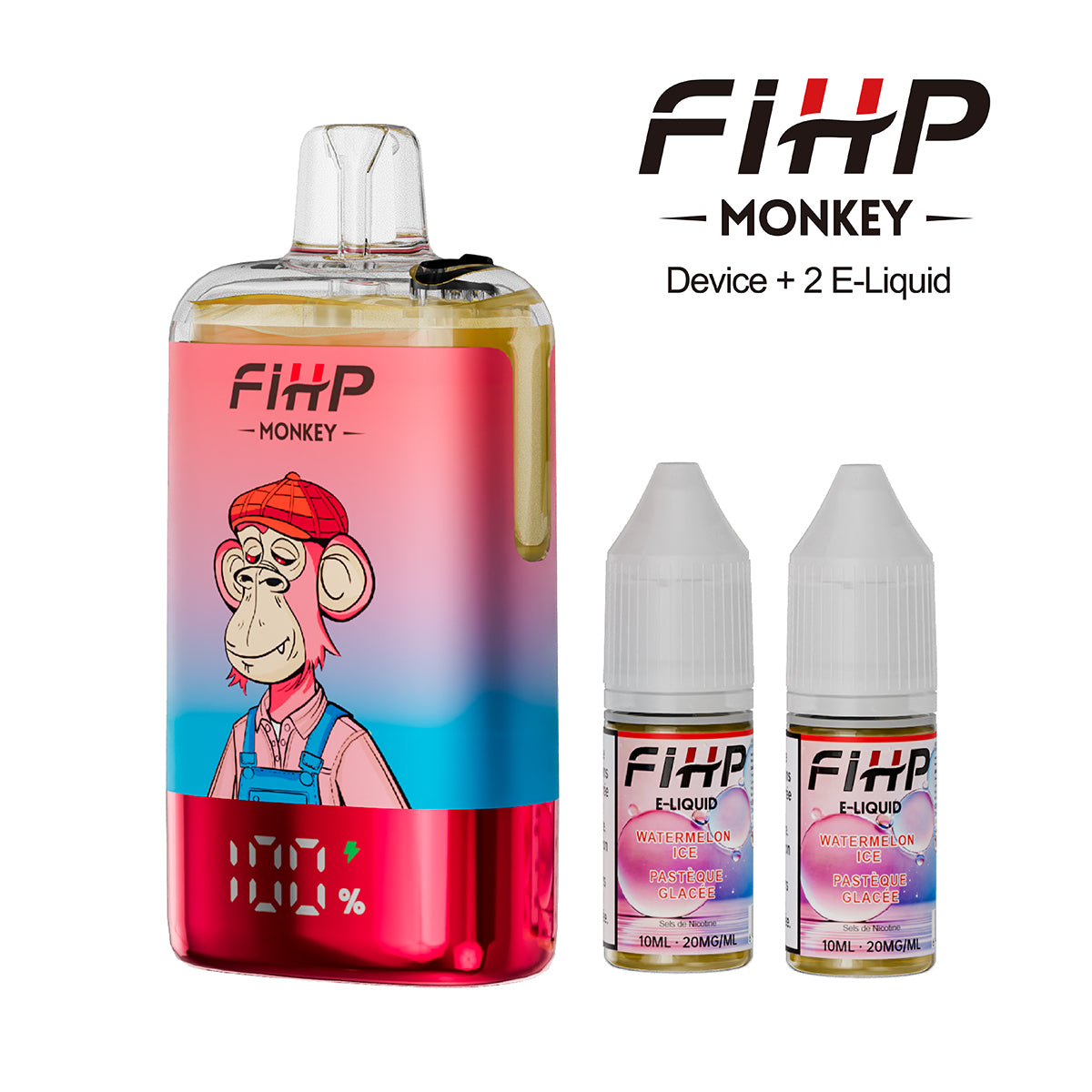 FIHP 30,000 Puffs Monkey Refiilable Vape