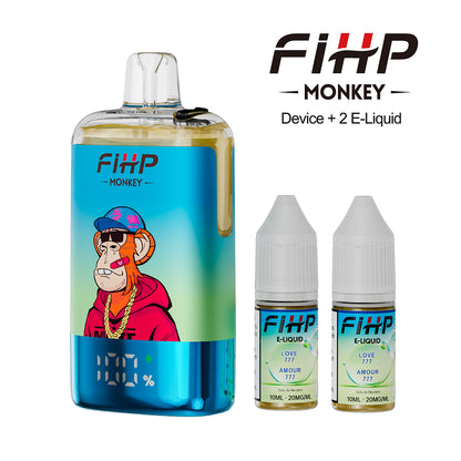 FIHP 30,000 Puffs Monkey Refiilable Vape