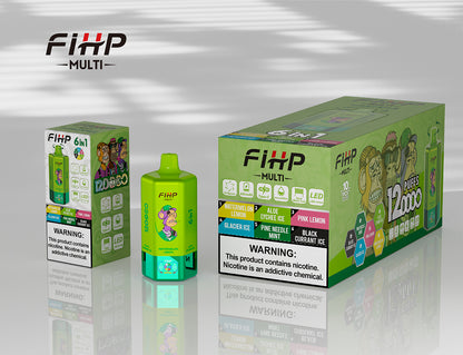 FIHP 120k Puffs 6in1  Multi tastes Vape